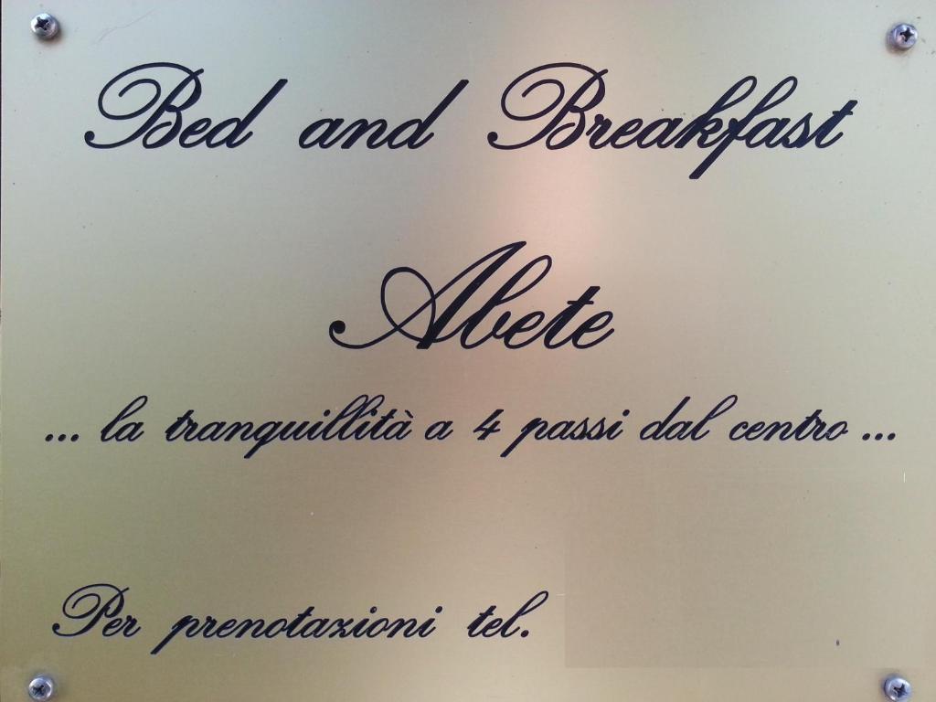 Abete Bed & Breakfast เวโรนา ภายนอก รูปภาพ